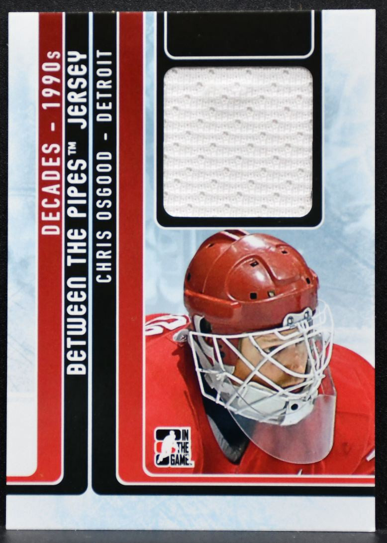 2013-14 In The Game Decades 1990s Between the Pipes Jersey Osgood Jersey 8017