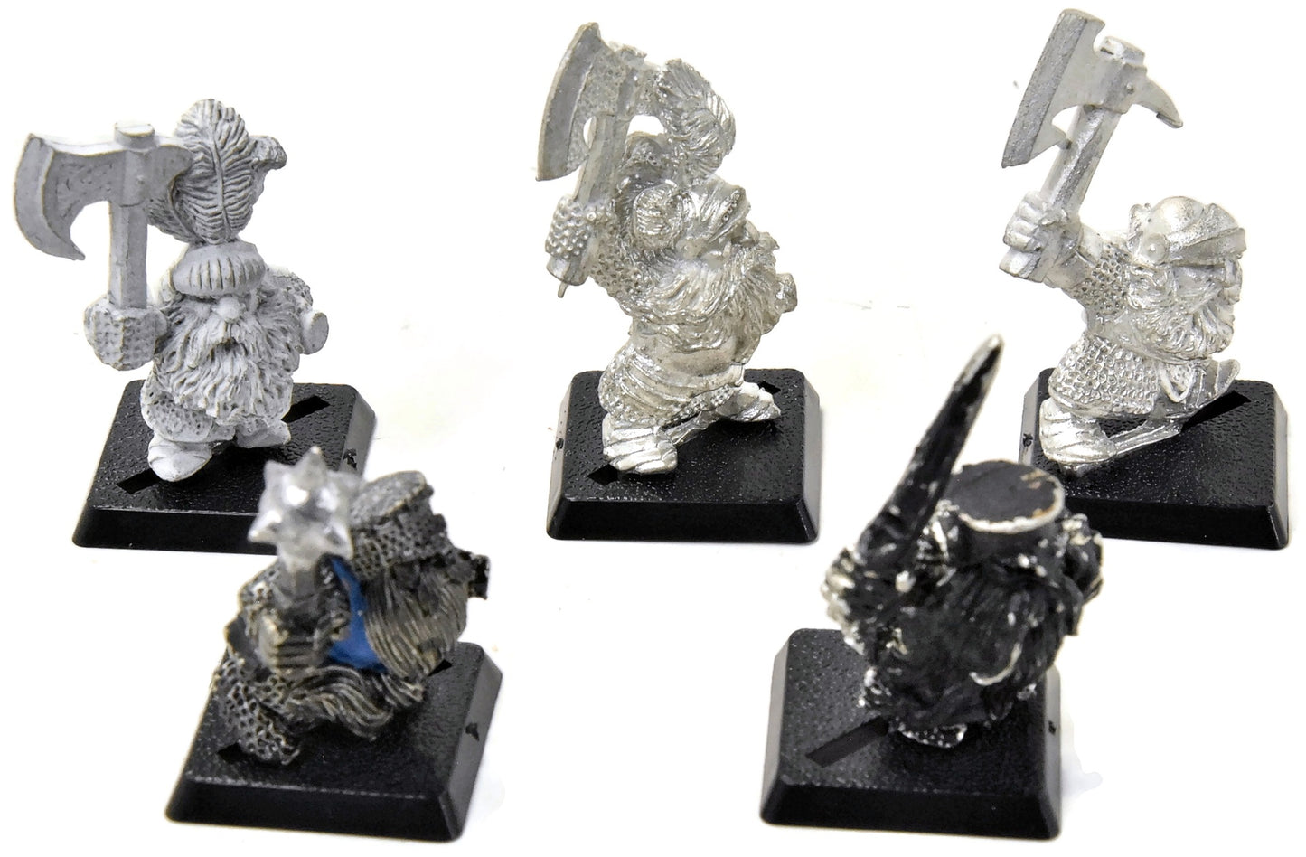 DWARFS 5 Classic Clansmen #5 METAL Warhammer Fantasy