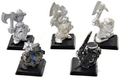 DWARFS 5 Classic Clansmen #5 METAL Warhammer Fantasy