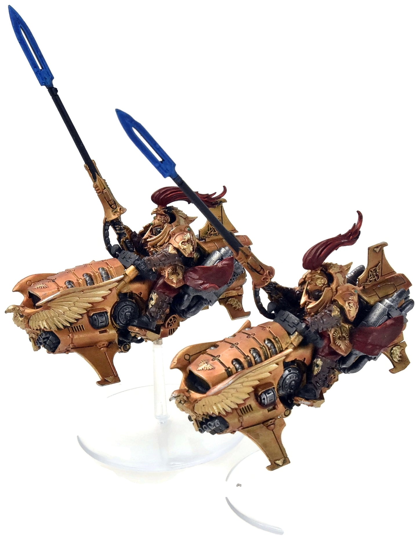 ADEPTUS CUSTODES 2 Vertus Praetors #3 WELL PAINTED Warhammer 40K