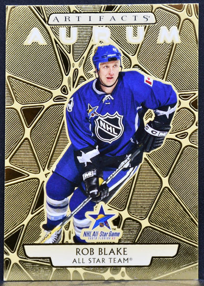 2025-26 UD Artifacts Aurum All Star Team Rob Blake 41 All Star Team