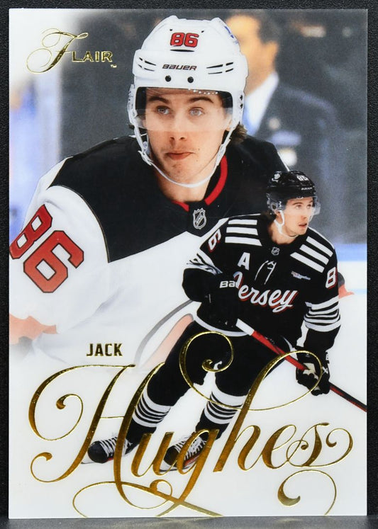 2025-26 Flair Jack Hughes 75 New Jersey Devils 4179