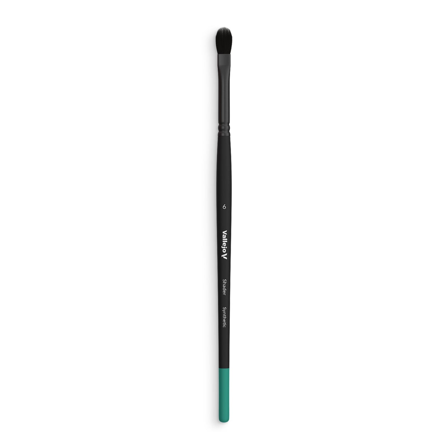 Vallejo - Filbert Shader Flat Synthetic Brush No. 6 (VAL-B06006)
