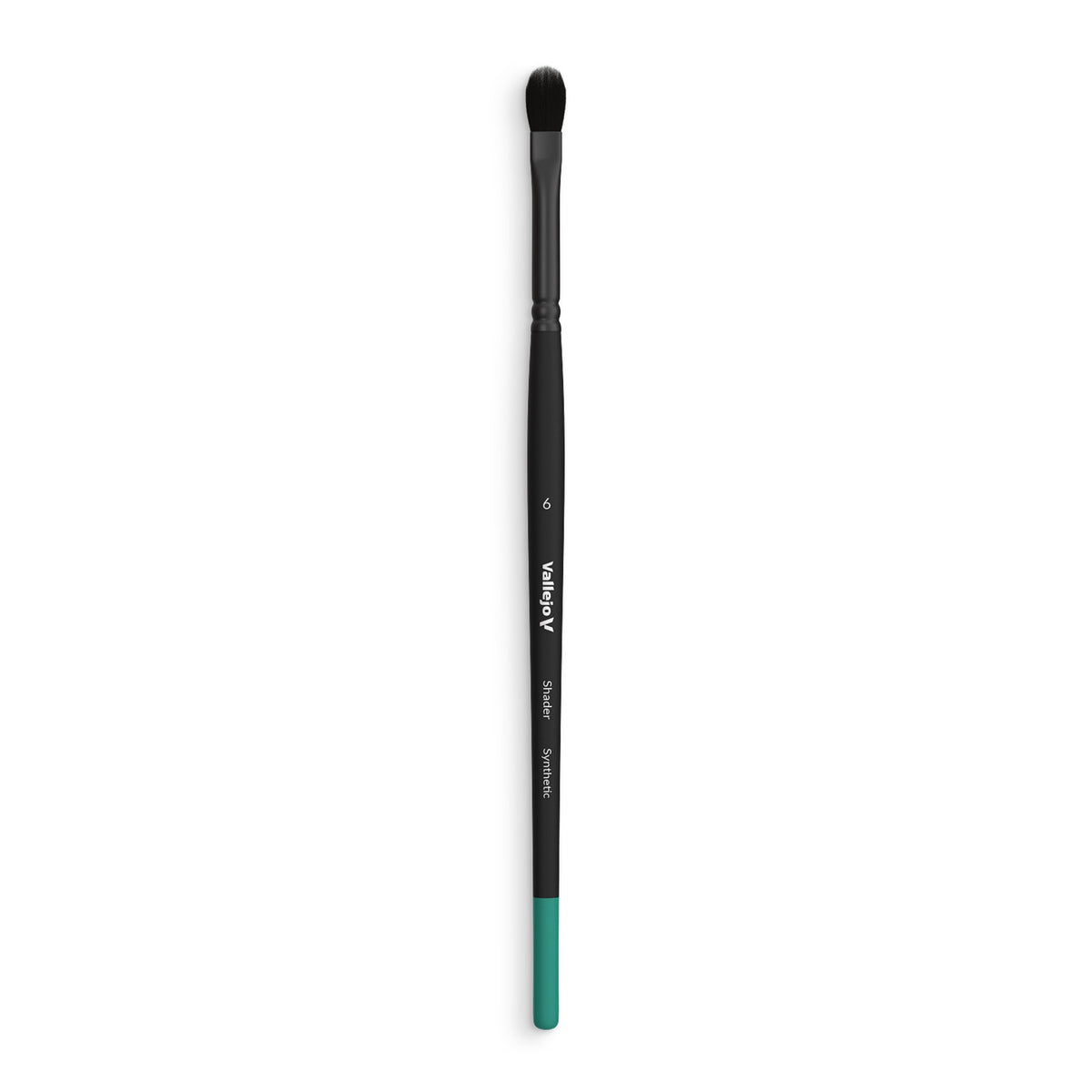 Vallejo - Filbert Shader Flat Synthetic Brush No. 6 (VAL-B06006)