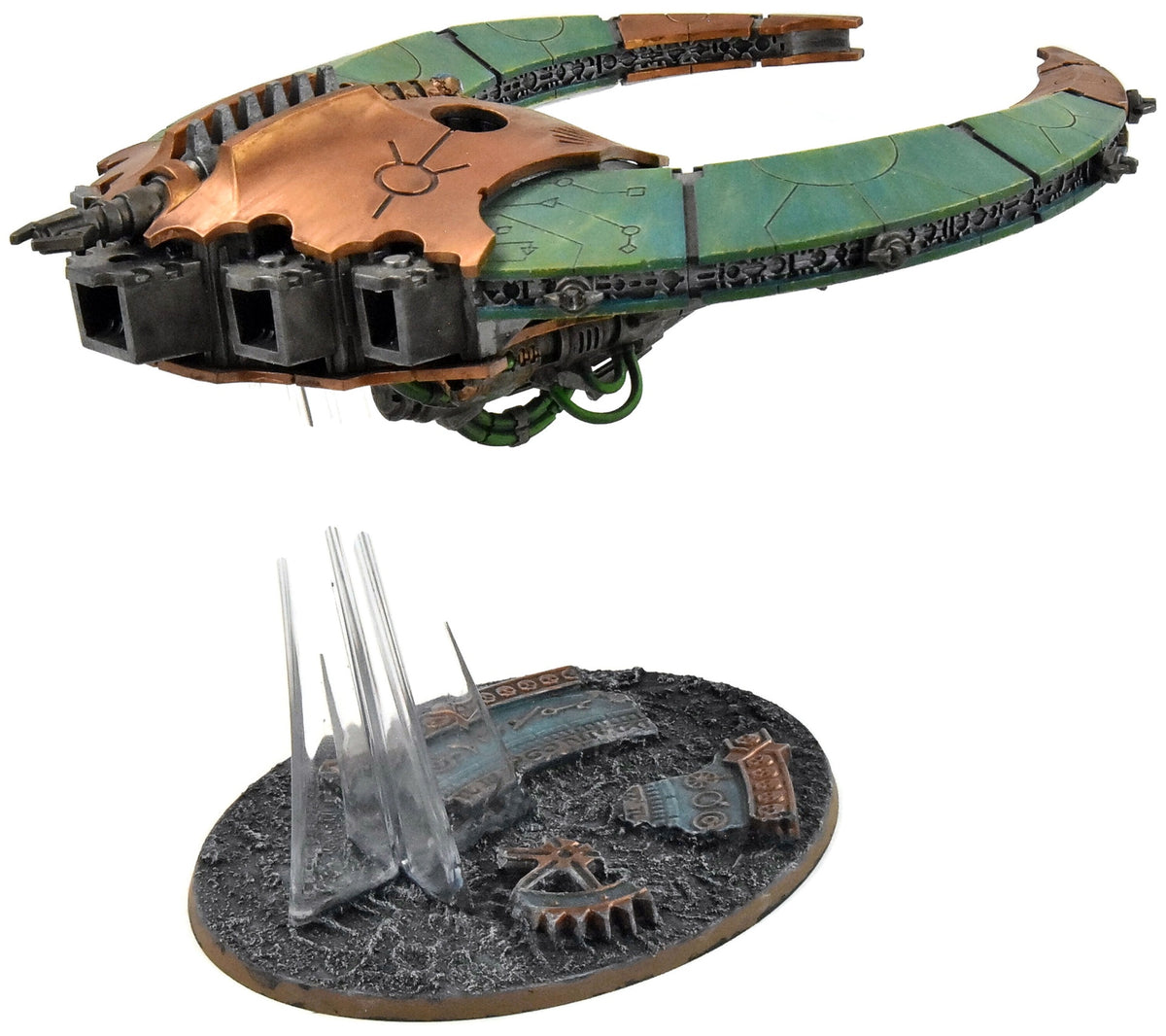 NECRONS Doom Scythe #1 WELL PAINTED Warhammer 40K