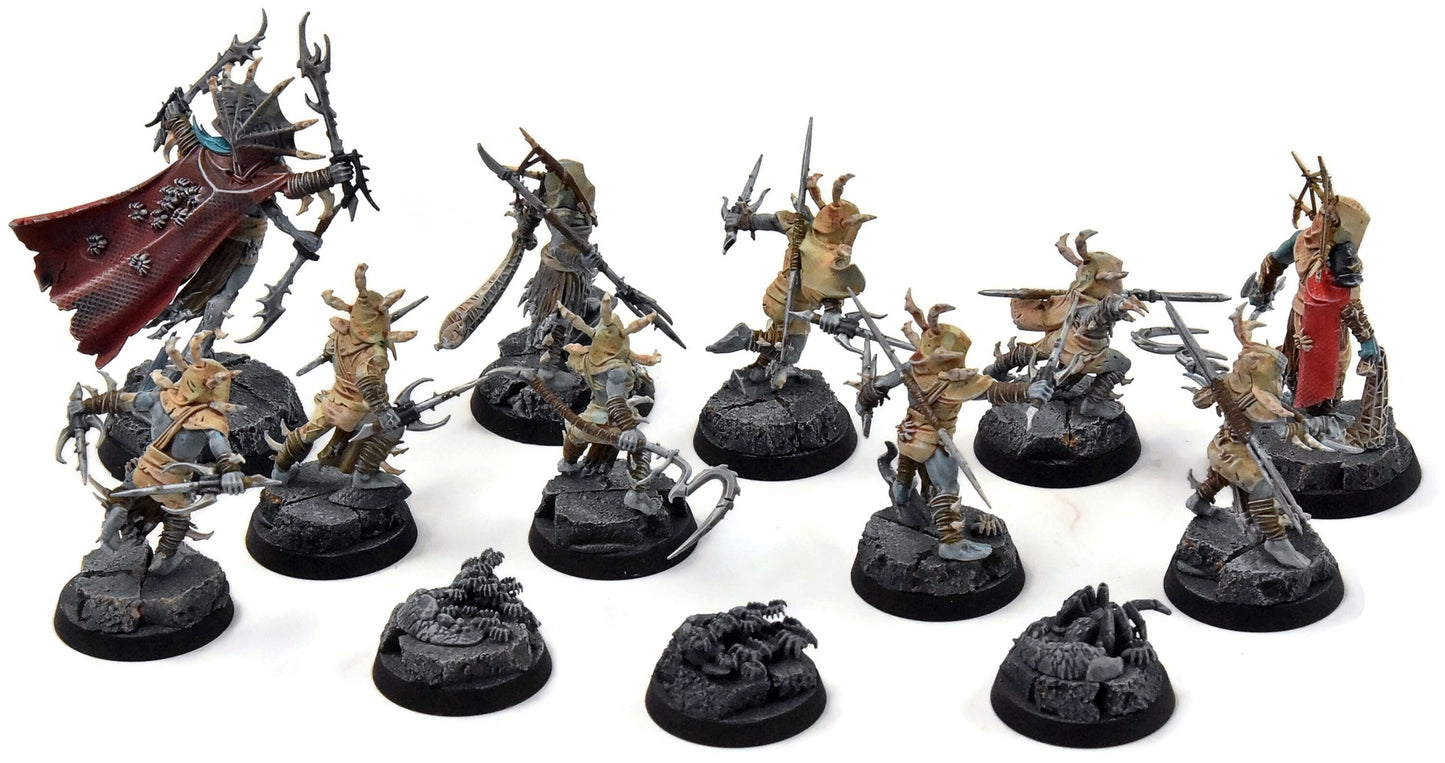 SLAVES TO DARKNESS 13 Tarentulous Brood #4 WELL PAINTED Warhammer Sigmar