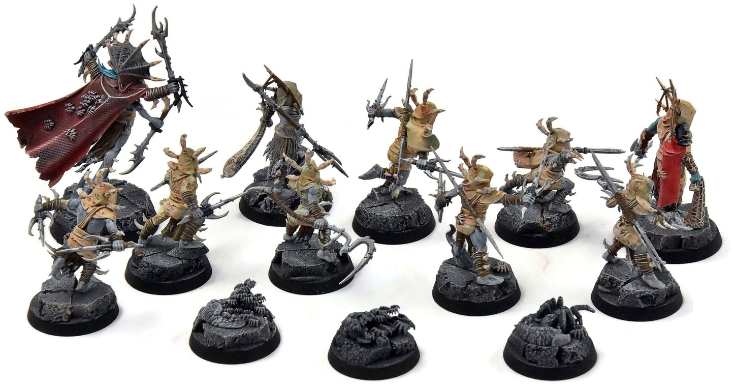 SLAVES TO DARKNESS 13 Tarentulous Brood #4 WELL PAINTED Warhammer Sigmar