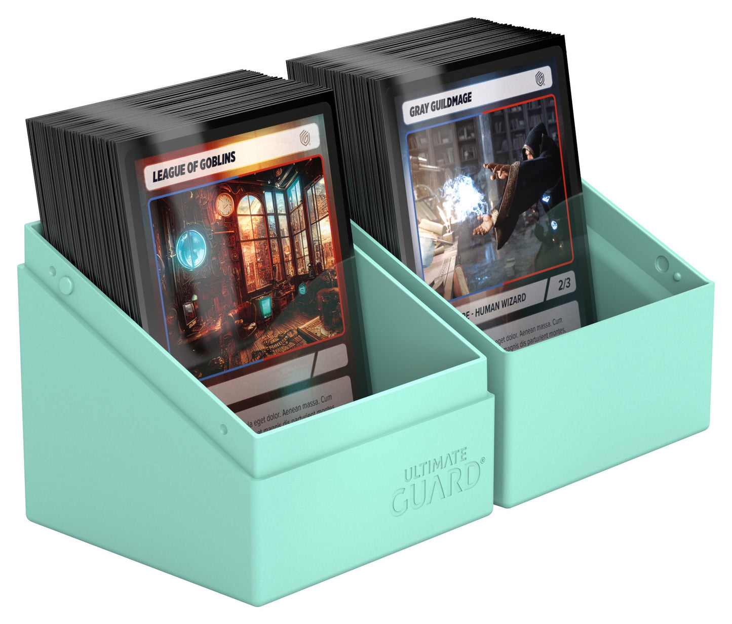 Ultimate Guard Deck Case Boulder 100+ Pastel Solid Mint Green