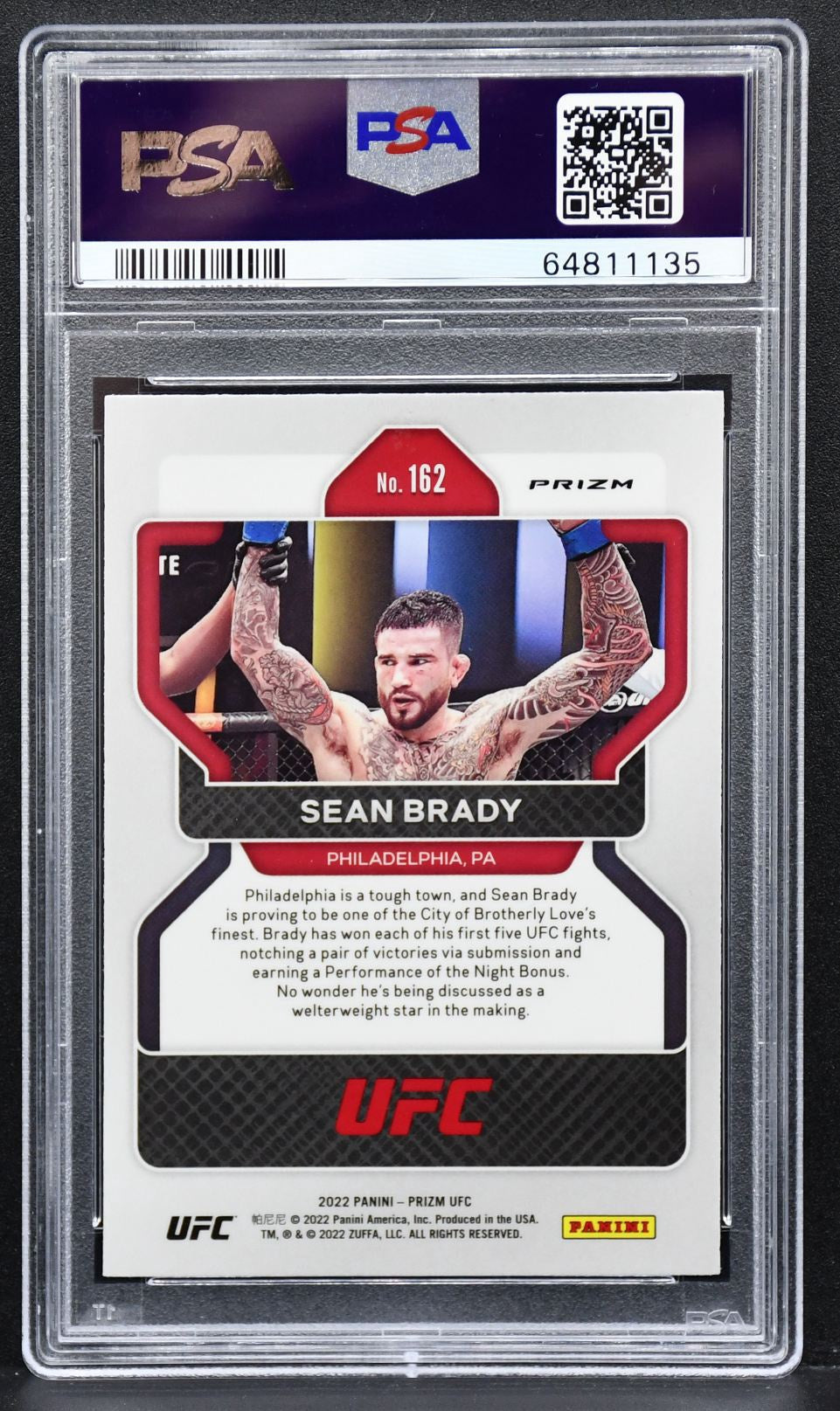 2022-23 Panini Prizm Rookie - Silver Prizm Sean Brady 162 RC