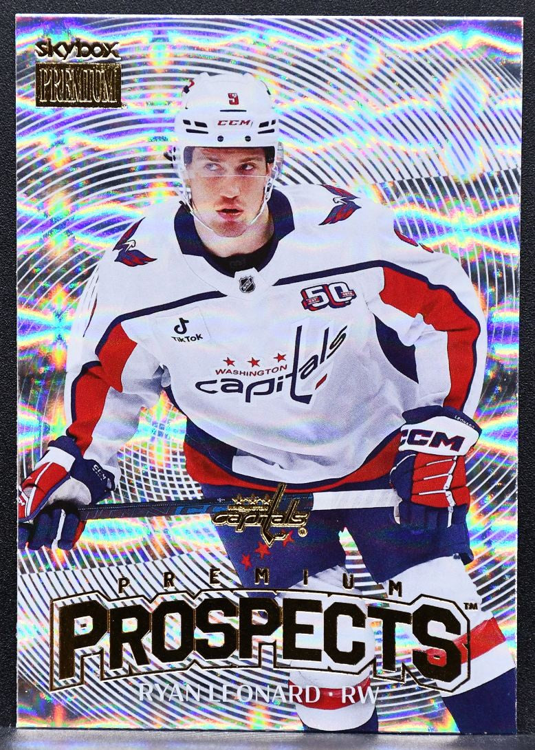 2025-26 SkyBox Metal Universe Skybox Premium Prospects Leonard Capitals RC 6507