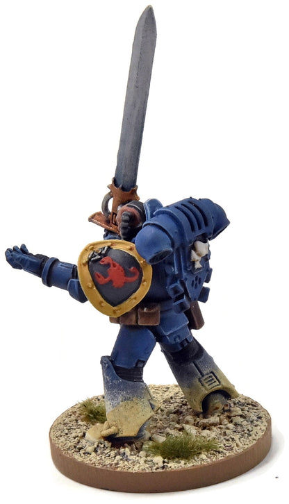 SPACE MARINES Librarian Converted #3 Captain 40K PRO PAINTED