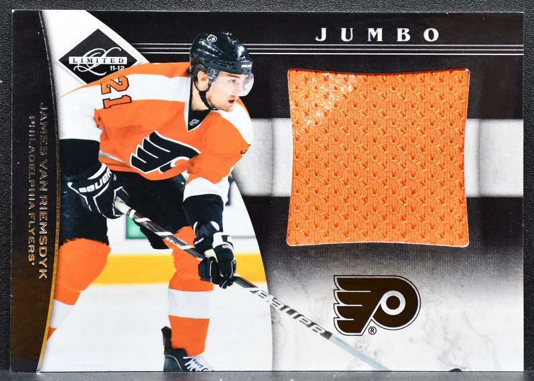 2011-12 Panini Limited Jumbo Materials James van Riemsdyk 68/99 Jersey 5321