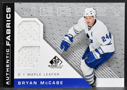 2007-08 Upper Deck Artifacts Autofacts Bryan McCabe AF-MC Florida Panthers 4336