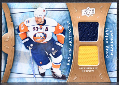 2009-10 UD Artifacts Frozen Jersey Doug Weight Islanders 040/199 Jersey 5740