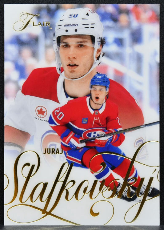 2025-26 Flair Juraj Slafkovsky 66 Montreal Canadiens 4384