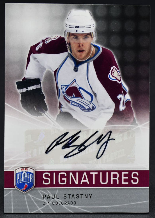 2008-09 UD Be A Player Signatures Paul Stastny S-PS Auto