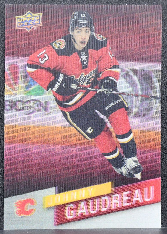 2015-16 UD Tim Hortons Franchise Force Johnny Gaudreau FF-4 Calgary Flames 7603