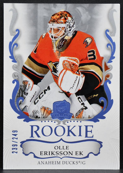 2023-24 UD The Cup Rookie Silver Olle Eriksson Ek 181 Ducks RC 239/249 0696