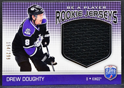 2008-09 UD Be a Player Rookie Jerseys Drew Doughty Kings RC 154/299 Jersey 6250