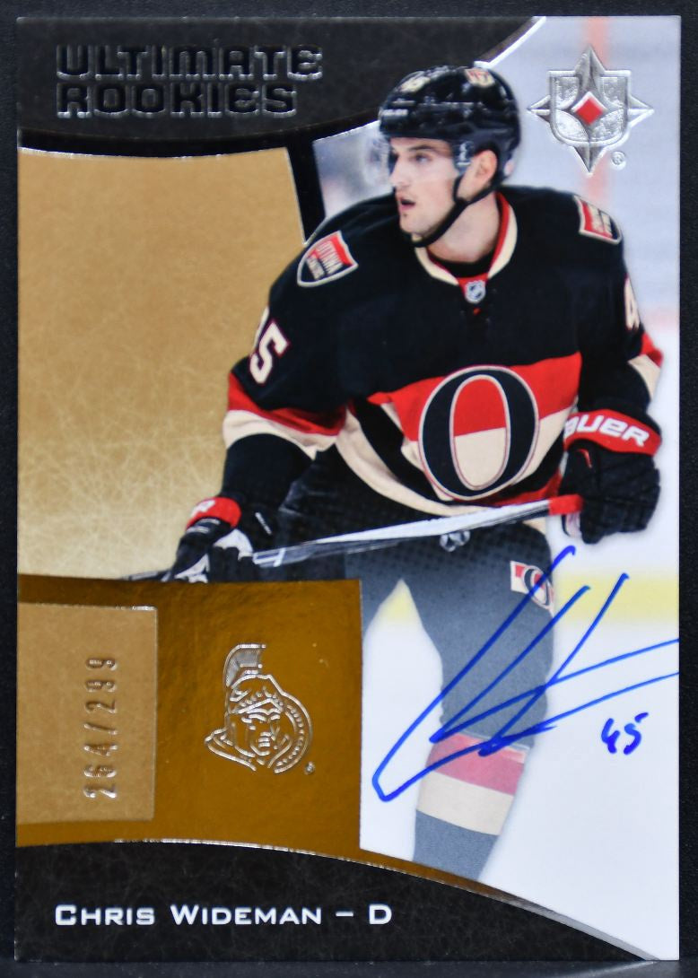 2015-16 UD Ultimate Collection Rookies - Spectrum Gold Wideman 79 RC Auto 4853