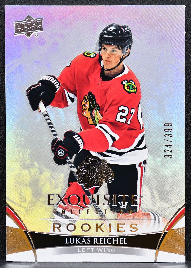 2022-23 UD Black Diamond Exquisite Collection Rookies Reichel RC 324/399 4348