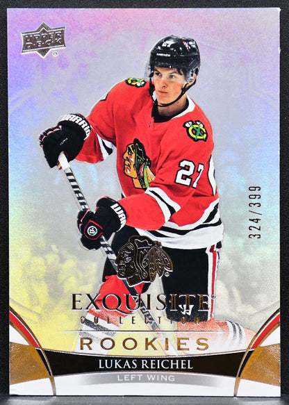 2022-23 UD Black Diamond Exquisite Collection Rookies Reichel RC 324/399 4348