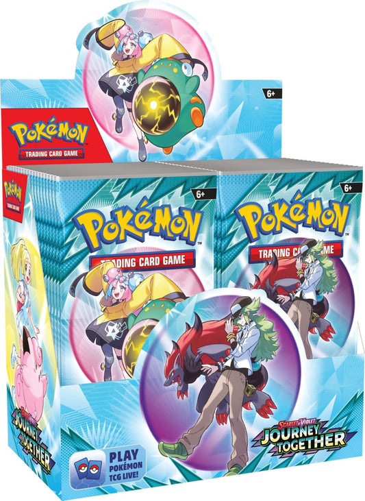 Pokémon TCG SV9 Journey Together Booster Enhanced Display Box (EN)