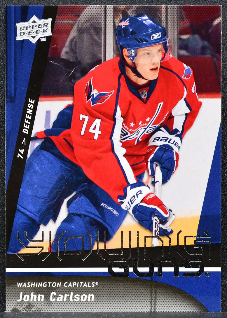 2009-10 Upper Deck Series 2 Young Guns John Carlson 497 RC 8968