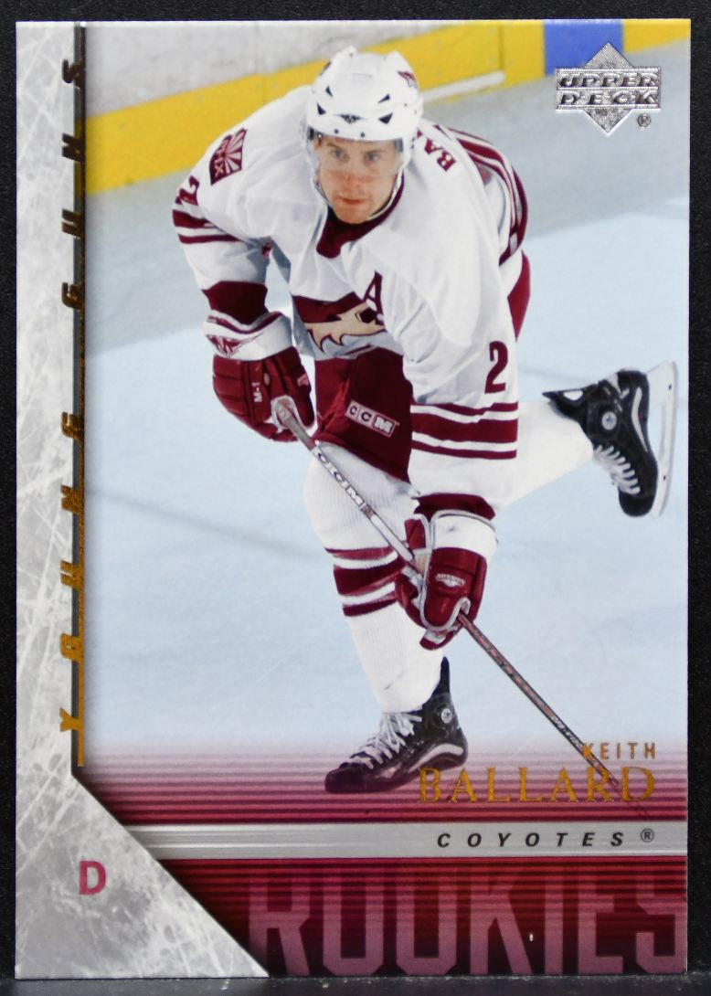 2005-06 Upper Deck Young Guns Keith Ballard 232 Phoenix Coyotes RC 8239