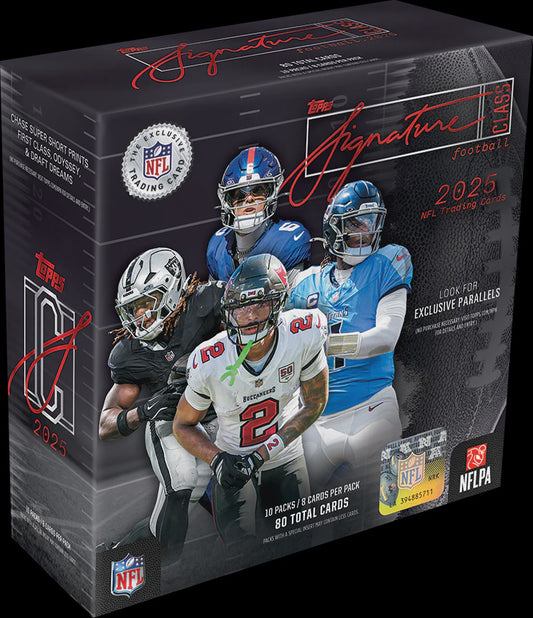 Topps Signature Class Football 2025 Mega Box