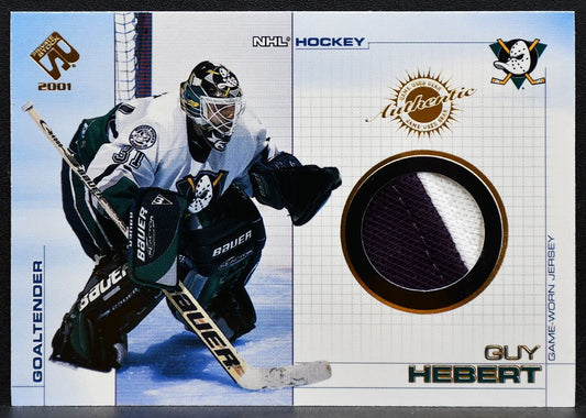 2001-02 Pacific Private Stock Patch Guy Hebert Patch 8483
