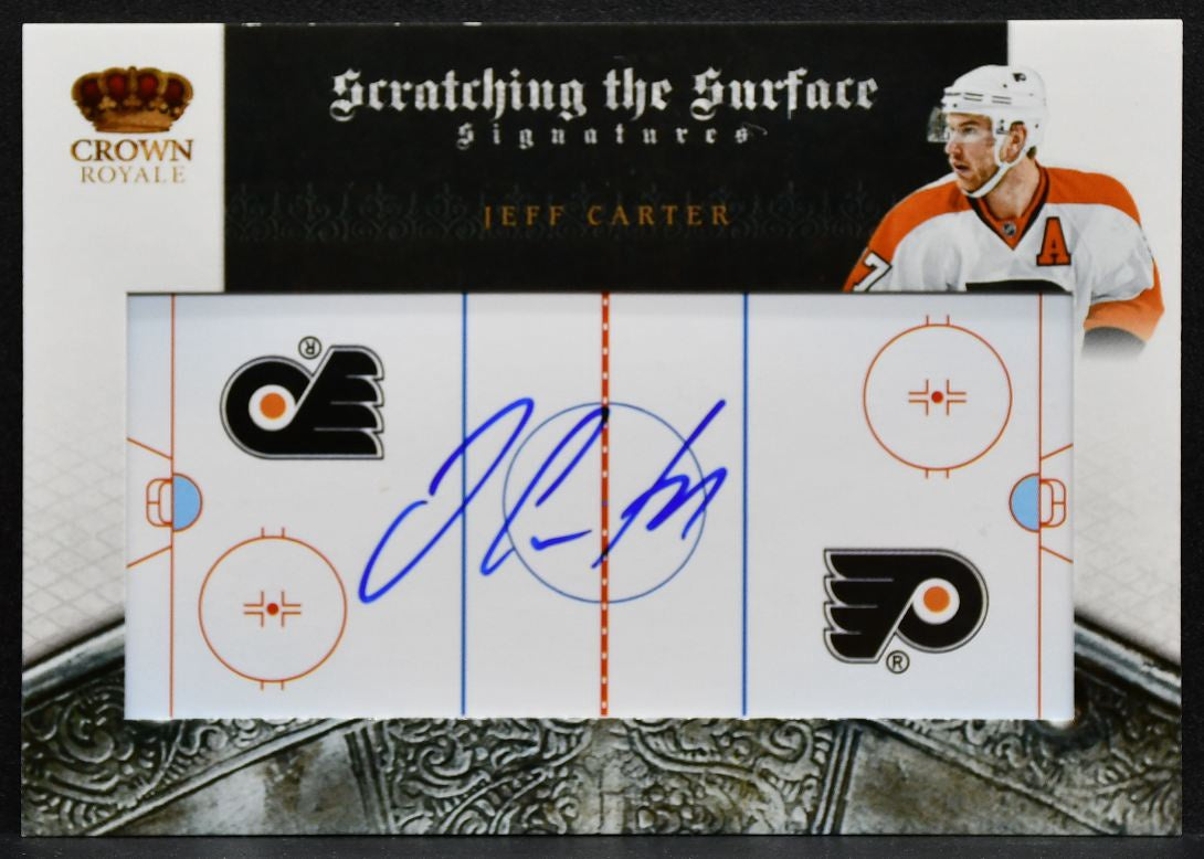 2010-11 Panini Crown Royale Signatures Carter 47 Flyers Auto 010/100 1246