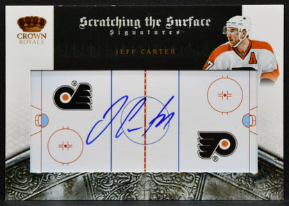 2010-11 Panini Crown Royale Signatures Carter 47 Flyers Auto 010/100 1246
