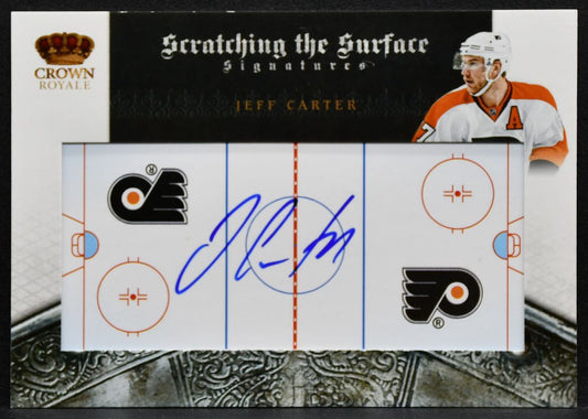 2010-11 Panini Crown Royale Signatures Carter 47 Flyers Auto 010/100 1246