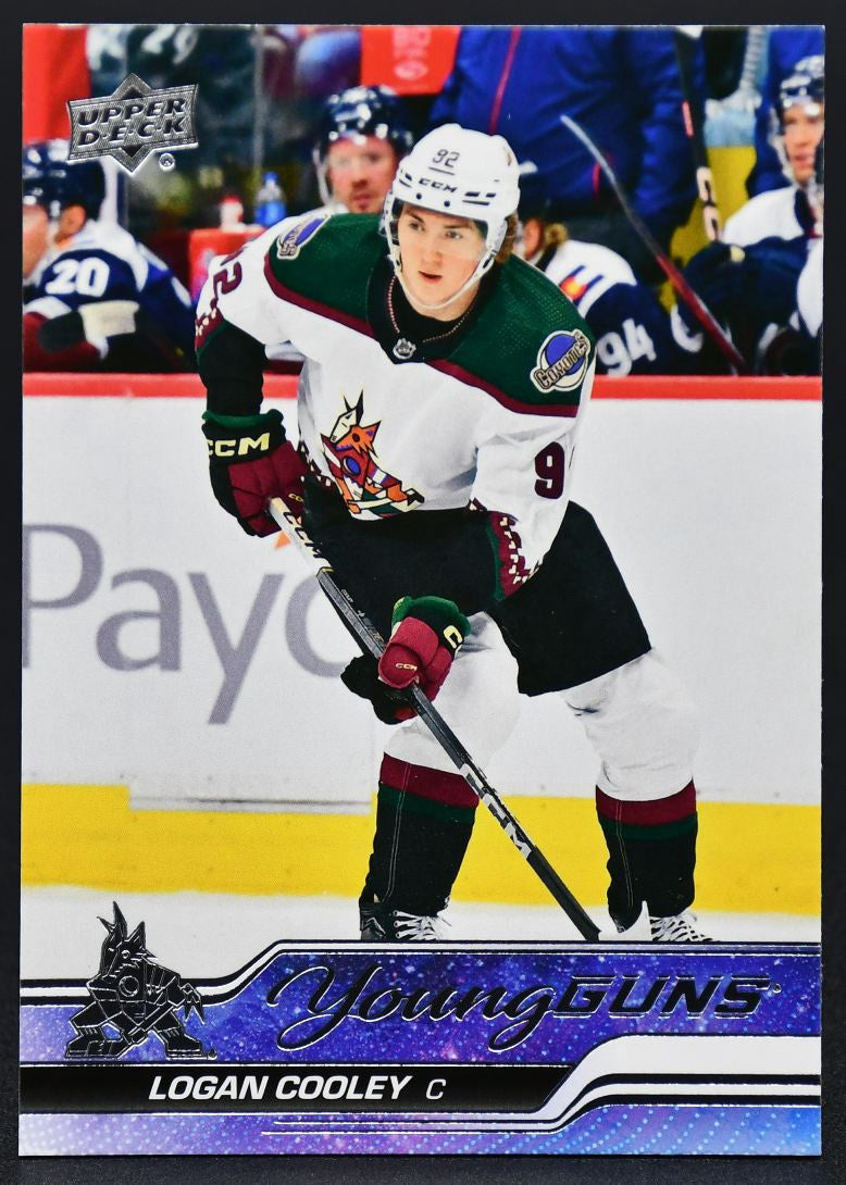2023-24 UD Extended Series Logan Cooley 701 Arizona Coyotes RC