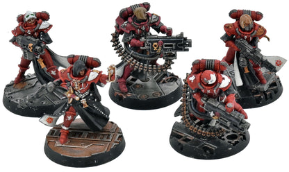 ADEPTA SORORITAS 5 Retributor Squad #1 WELL PAINTED Warhammer 40K