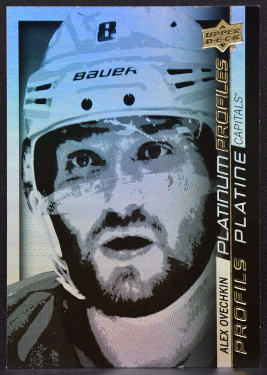 2015-16 UD Tim Hortons Platinum Profiles Alexander Ovechkin SS-8 Capitals 7955