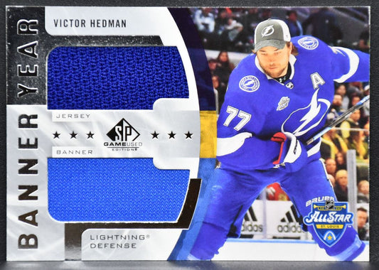20-21 SP Game Used Banner Year Jersey All-Star Victor Hedman Lightning Jersey 6903