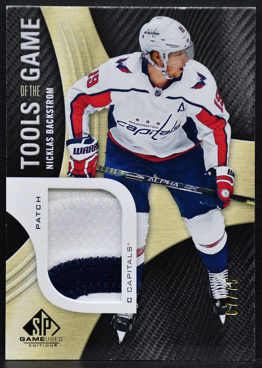 2019-20 SP Game Used Tools of the Game Nicklas Backstrom TG-NB 67/75 Patch