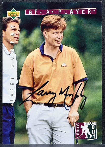 1994-95 Upper Deck Be a Player Autographs Larry Murphy 148 Penguins Auto 1793