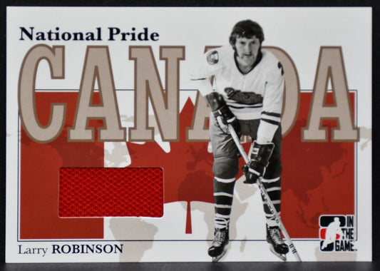 2005-06 In The Game Heroes and Prospects National Pride Robinson Jersey 8425