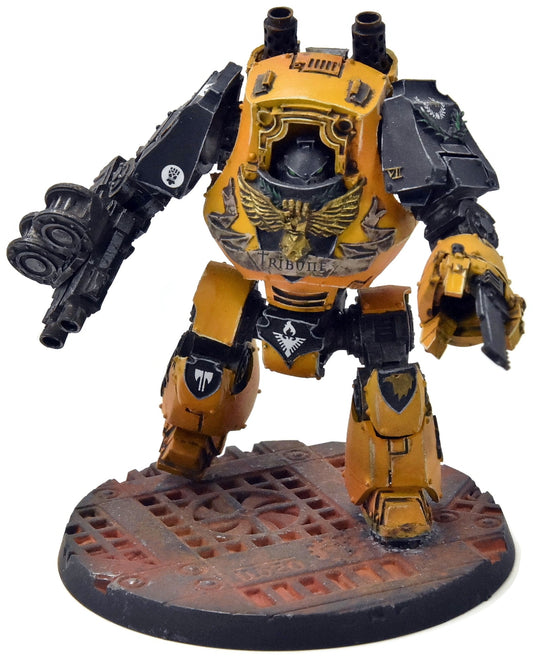 IMPERIAL FISTS Contemptor Dreadnought #2 PRO PAINTED Warhammer 40K