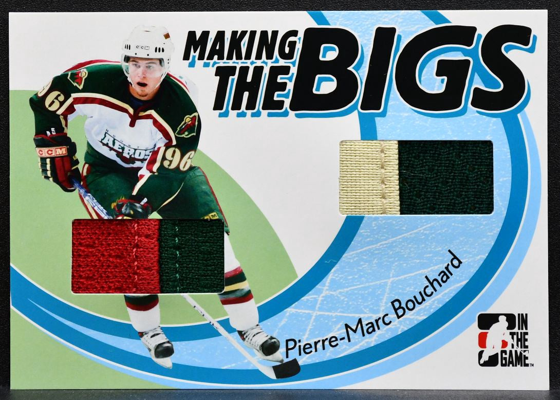 2005-06 ITG Heroes and Prospects Making the Bigs Pierre-Marc Bouchard Patch 1137