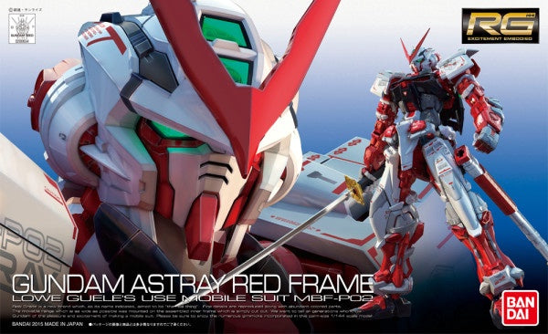 Bandai RG 1/144 MBF-P02 Gundam Astray Red Frame