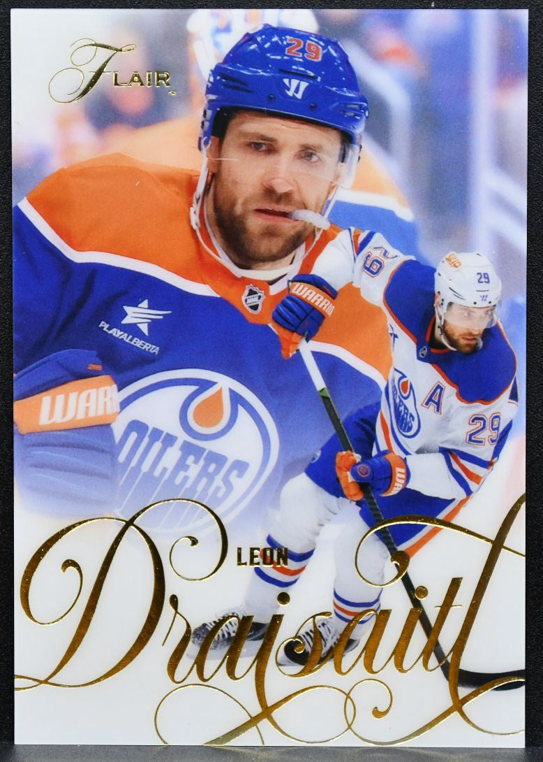 2025-26 Flair Leon Draisaitl 48 Edmonton Oilers 4858