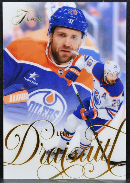 2025-26 Flair Leon Draisaitl 48 Edmonton Oilers 4858