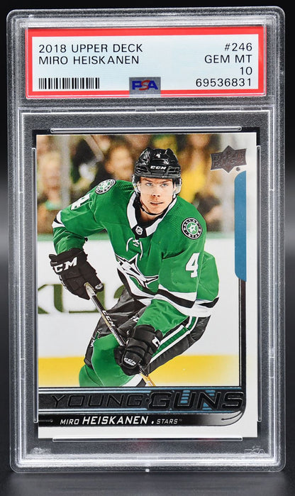 2018-19 UD Series 1 Miro Heiskanen 246 Dallas Stars RC