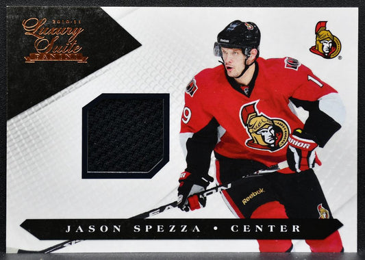 2010-11 Panini Luxury Suite Jersey Jason Spezza 49 Senators 590/599 Jersey 3575