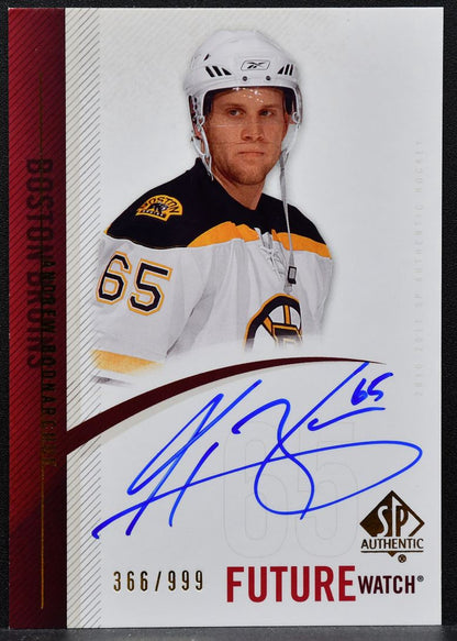 2010-11 SP Authentic Future Watch Auto Andrew Bodnarchuk Bruins RC Auto 1160
