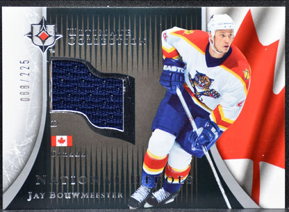 2005-06 UD Ultimate Collection National Heroes Bouwmeester /225 Jersey 1754